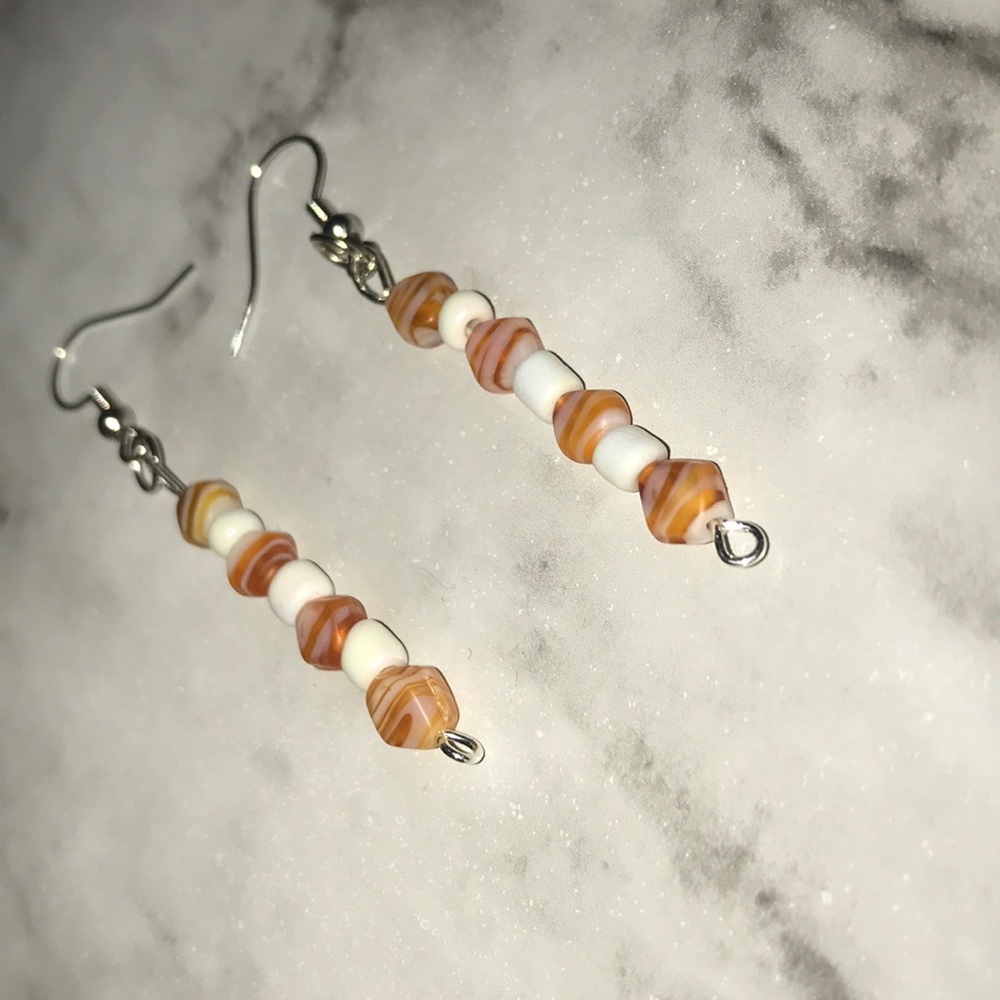 Natural stone earrings - Picture 2 of 6
